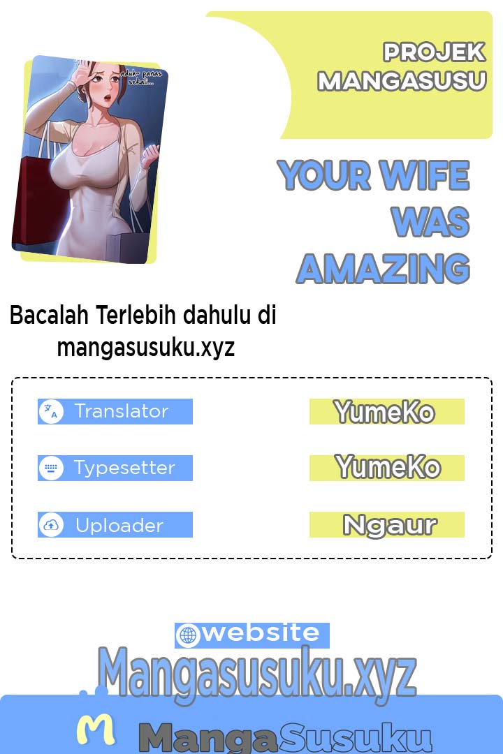 Baca Your Wife Was Amazing Ch 19 Bahasa Indonesia - Spoiler Halaman 1