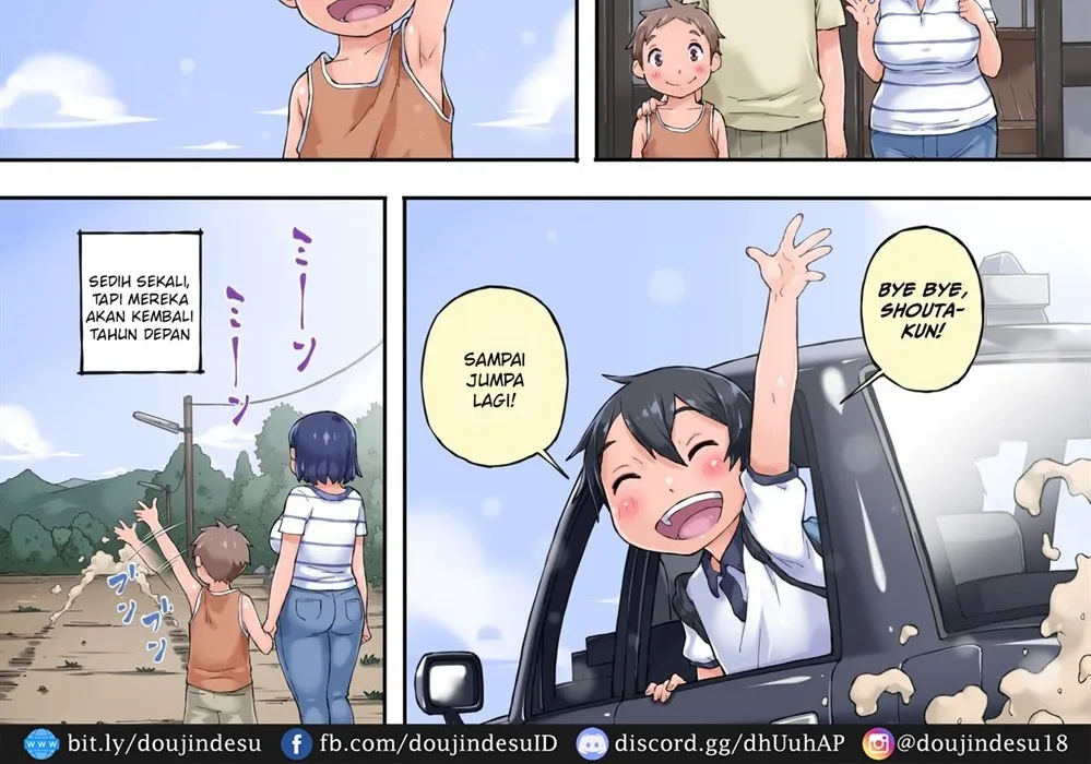 Obasan To Oikko No Love Love Haramase Natsuyasumi