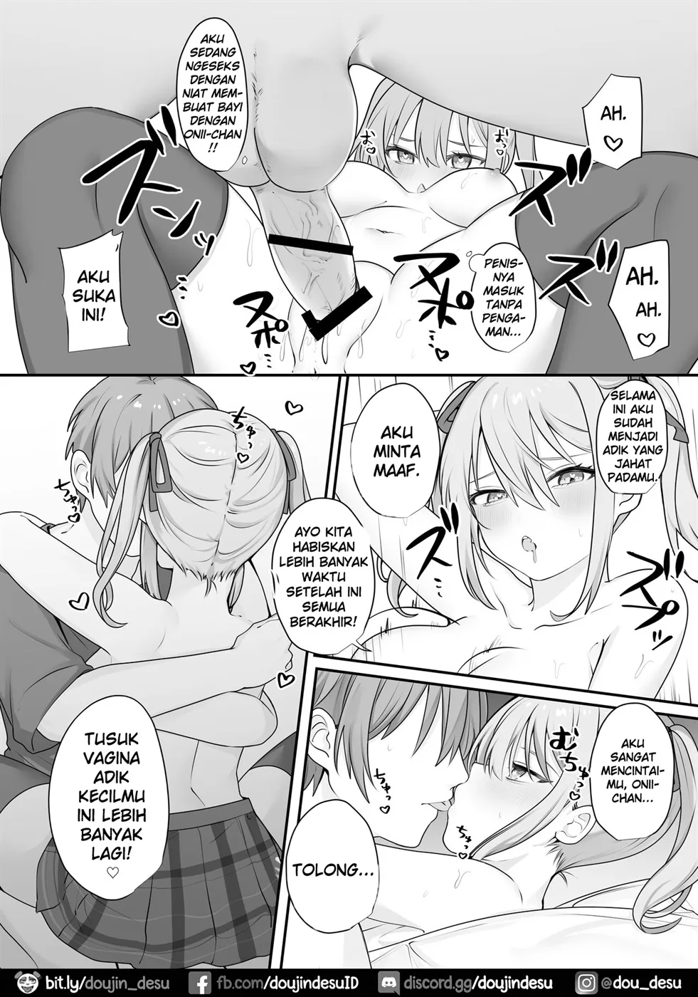 Sex Shinai to Derarenai Heya ni Naka no Warui Imouto to Tojikomerareru  Chapter 01 - Bahasa Indonesia