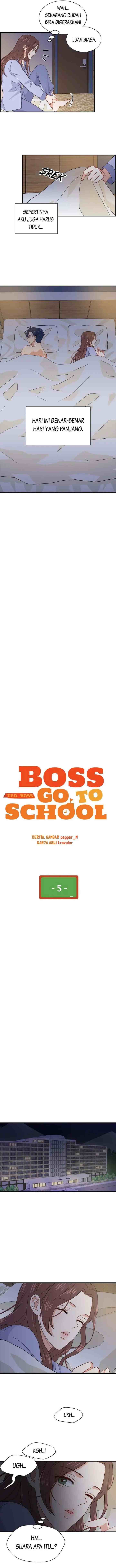 The Boss Go to School chapter 5 halaman 5
