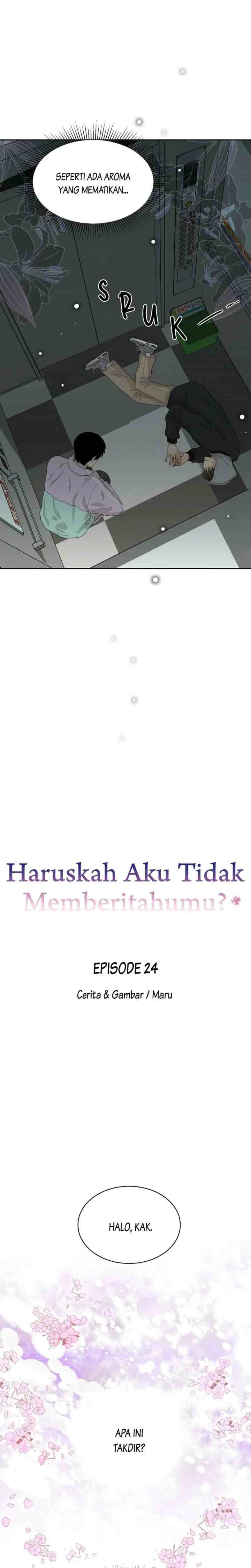 Should I Not Tell? chapter 24 halaman 7
