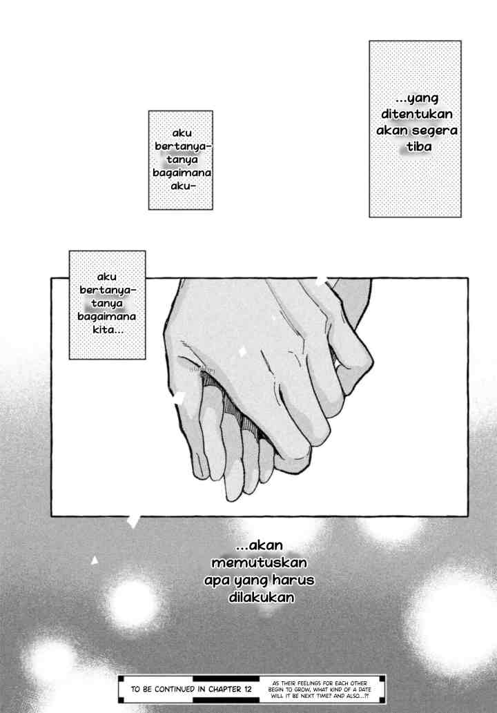 Uruwashi no Yoi no Tsuki chapter 11.5 halaman 18