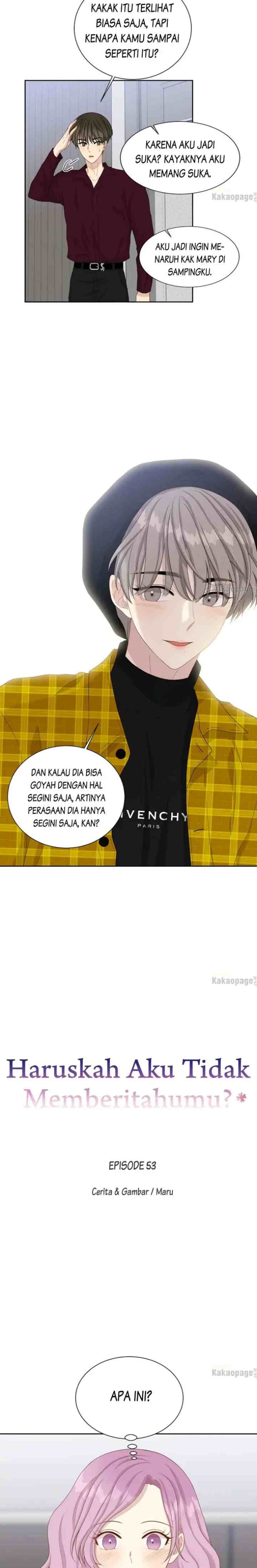 Should I Not Tell? chapter 53 halaman 8