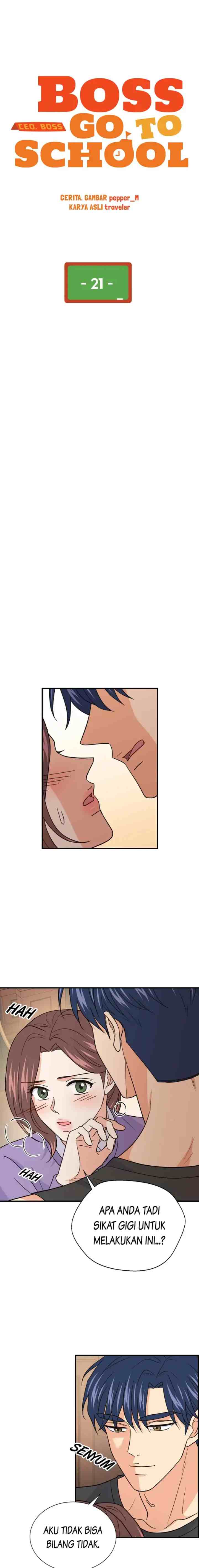 The Boss Go to School chapter 21 halaman 4