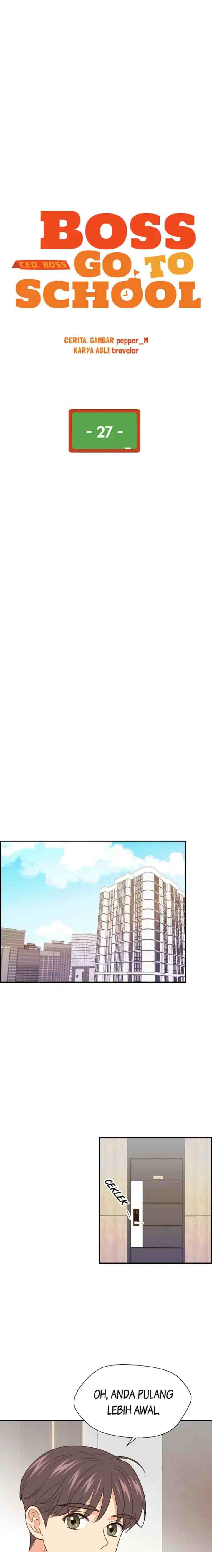 The Boss Go to School chapter 27 halaman 6