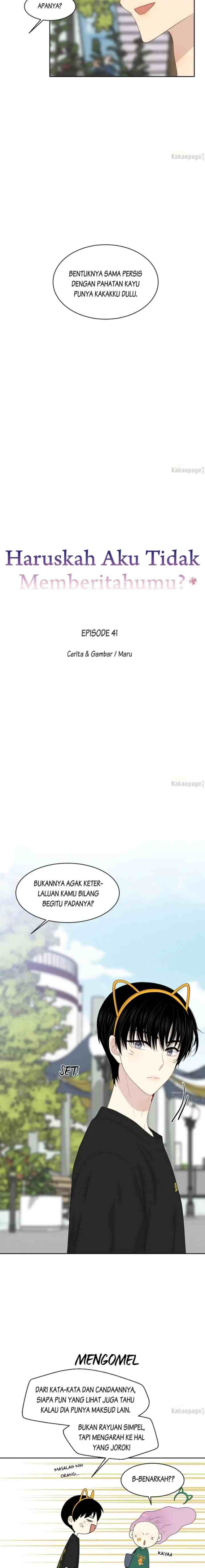 Should I Not Tell? chapter 41 halaman 5