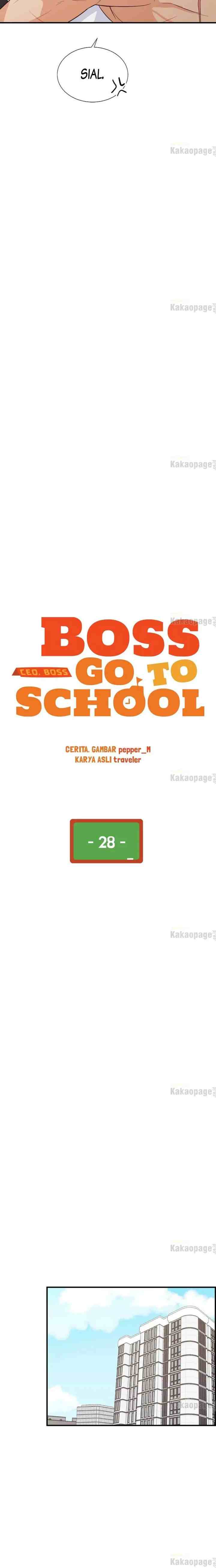 The Boss Go to School chapter 28 halaman 4