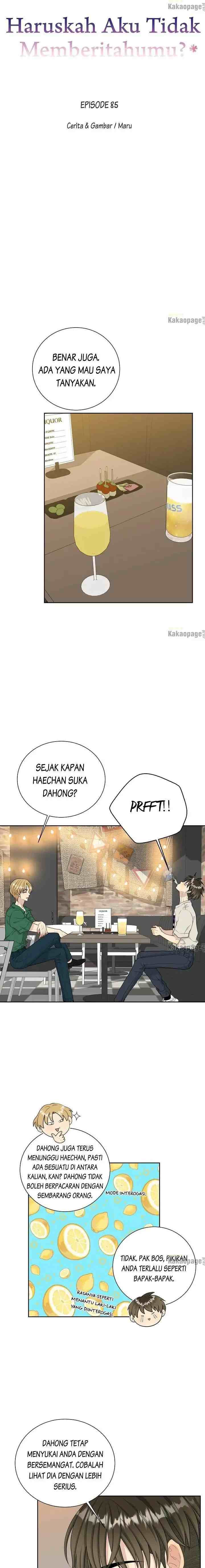 Should I Not Tell? chapter 85 halaman 9