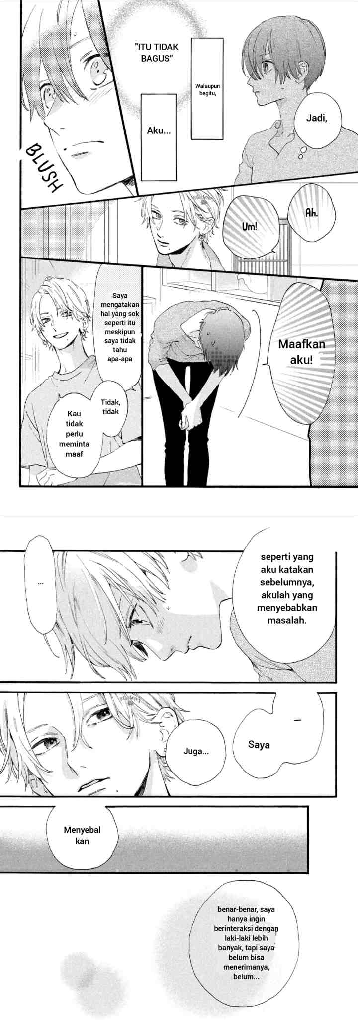 Uruwashi no Yoi no Tsuki chapter 3.2 halaman 4