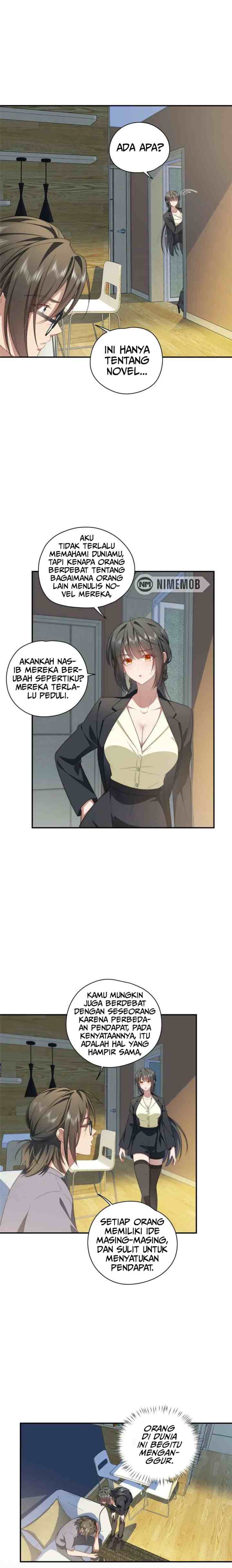What Do You Do If the Heroine Escapes From Your Novel chapter 21 halaman 7