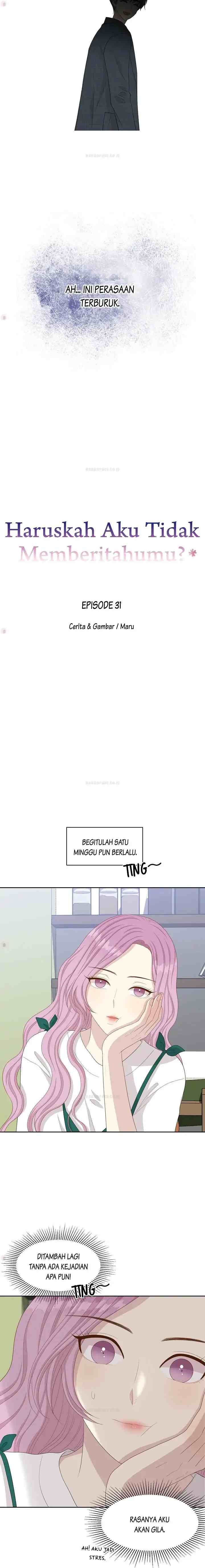 Should I Not Tell? chapter 31 halaman 7