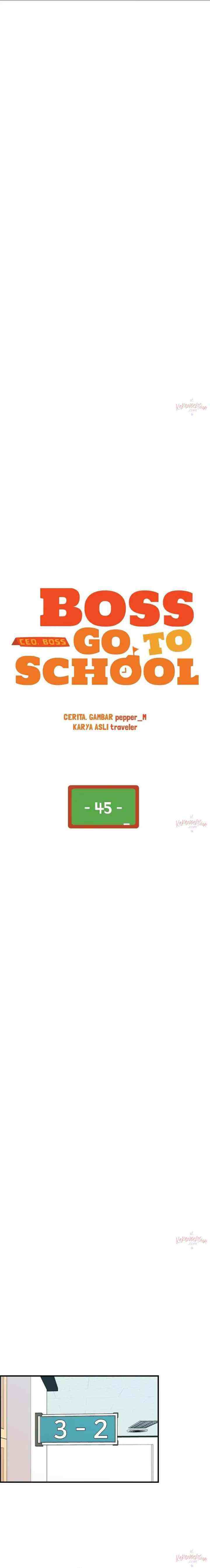 The Boss Go to School chapter 45 halaman 12