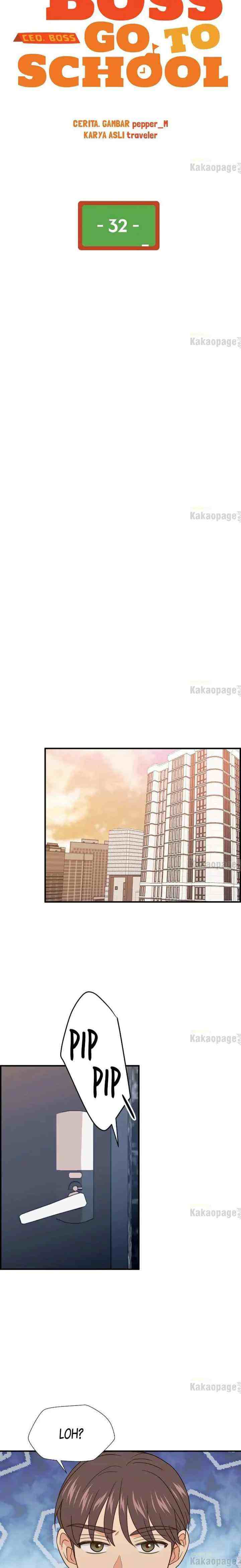 The Boss Go to School chapter 32 halaman 8