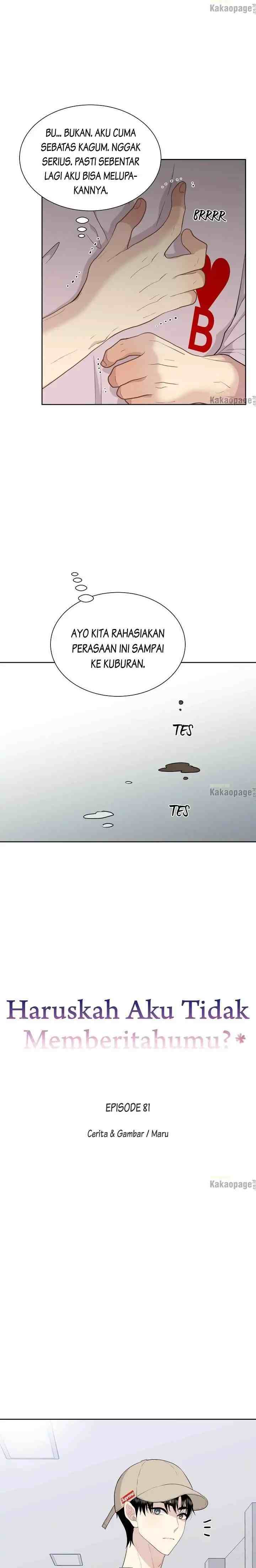 Should I Not Tell? chapter 81 halaman 7