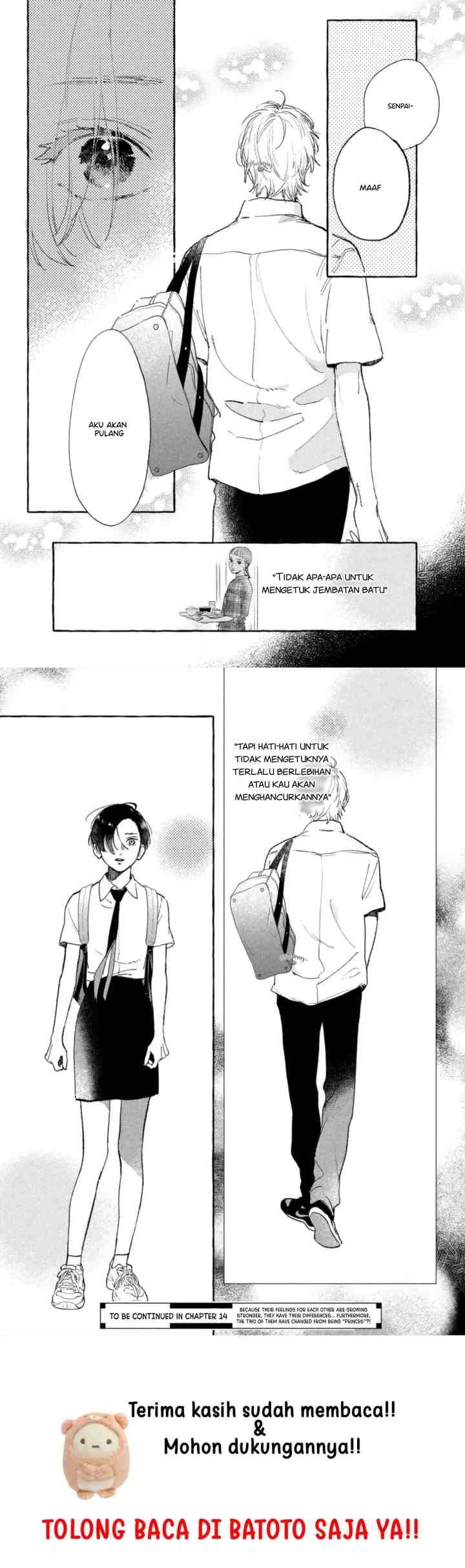 Uruwashi no Yoi no Tsuki chapter 13 halaman 14