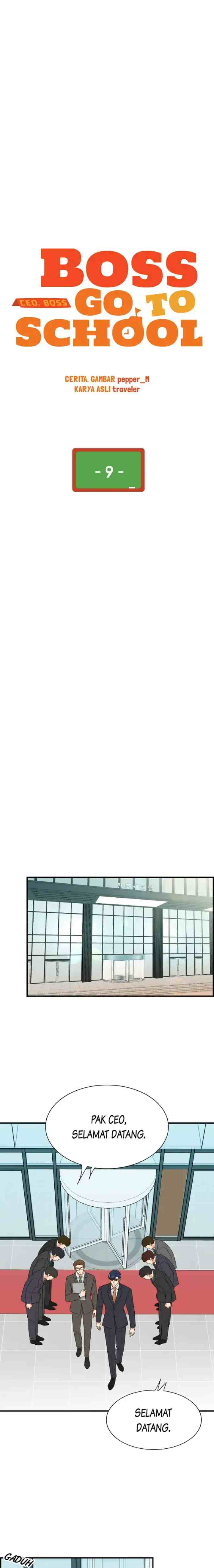 The Boss Go to School chapter 9 halaman 5