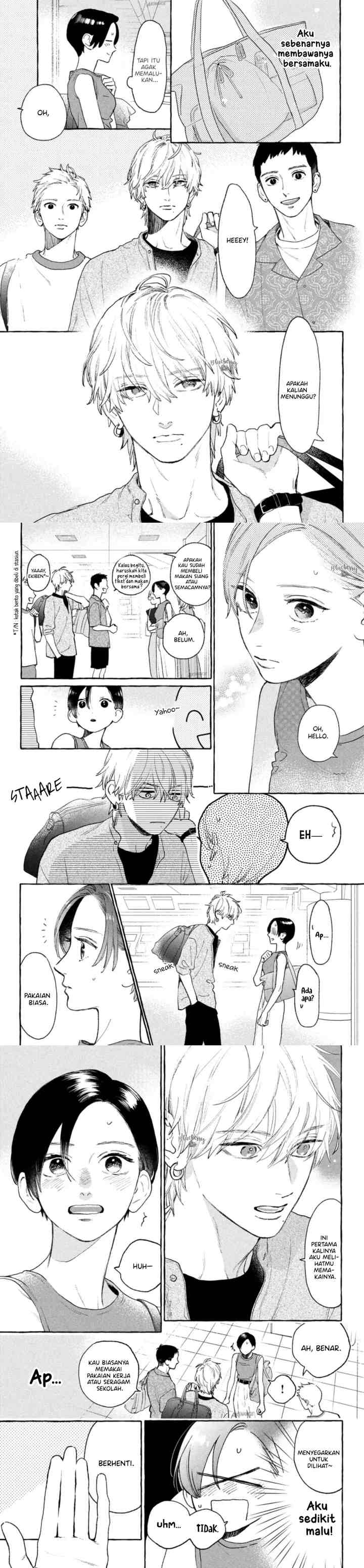 Uruwashi no Yoi no Tsuki chapter 18 halaman 4