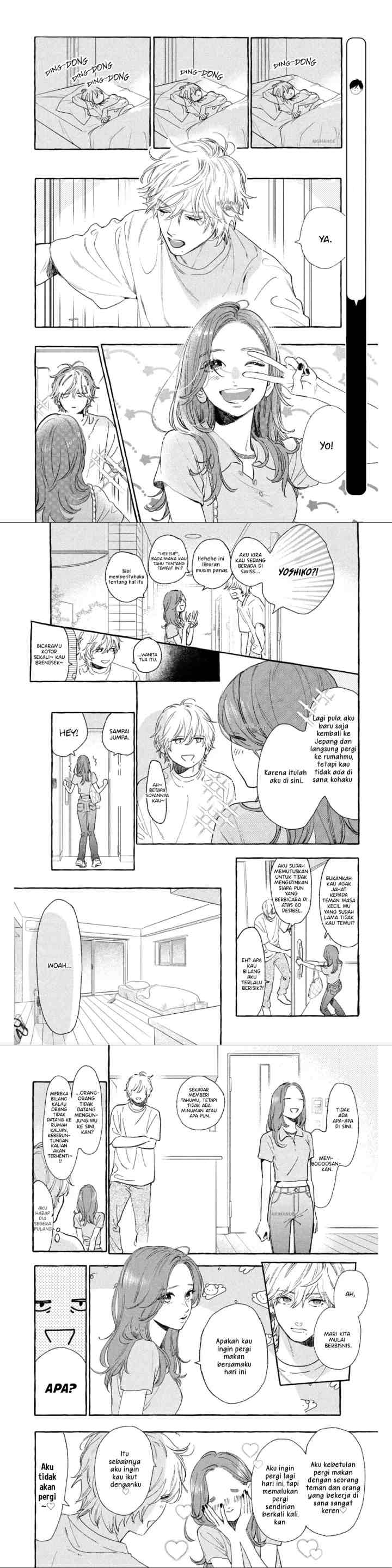 Uruwashi no Yoi no Tsuki chapter 22 halaman 9