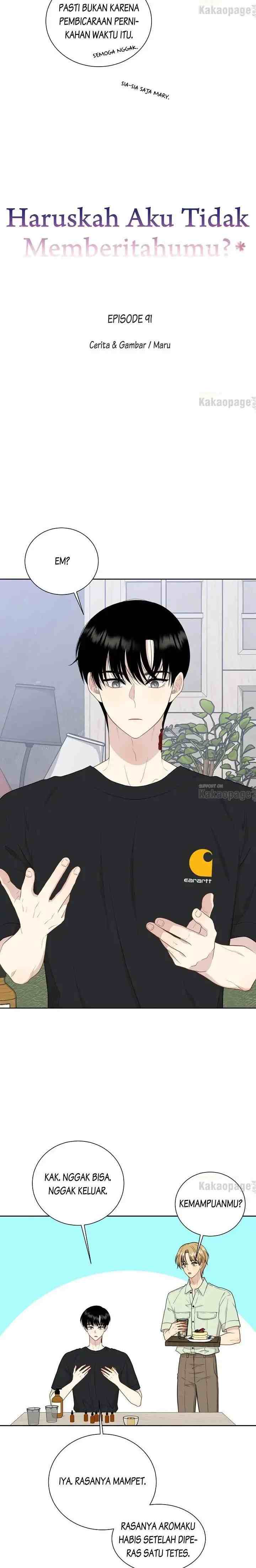 Should I Not Tell? chapter 91 halaman 5
