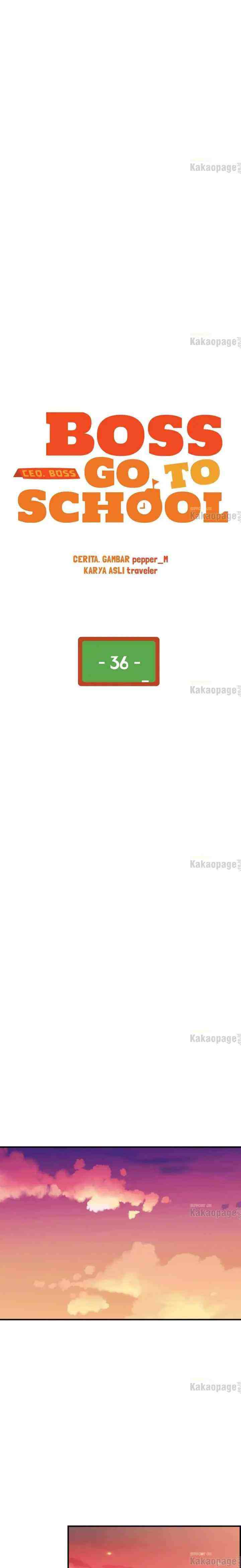 The Boss Go to School chapter 36 halaman 6