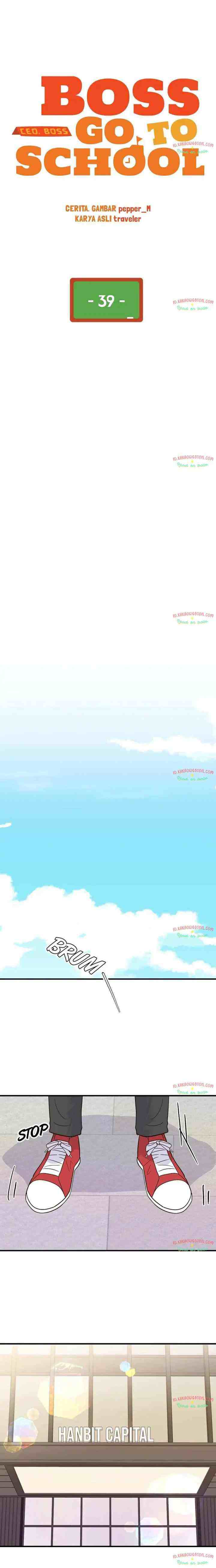 The Boss Go to School chapter 39 halaman 6