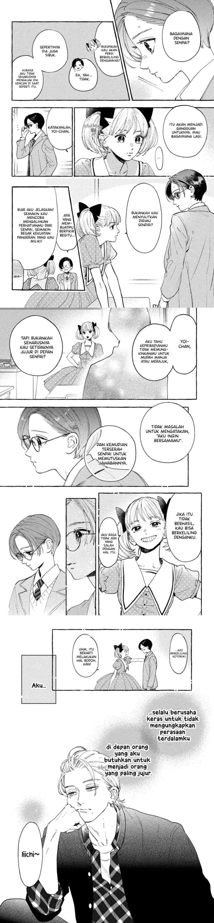 Uruwashi no Yoi no Tsuki chapter 28 halaman 9