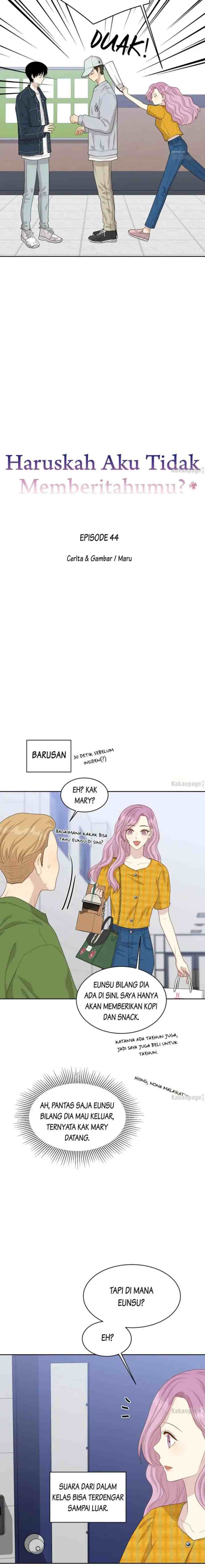 Should I Not Tell? chapter 44 halaman 6
