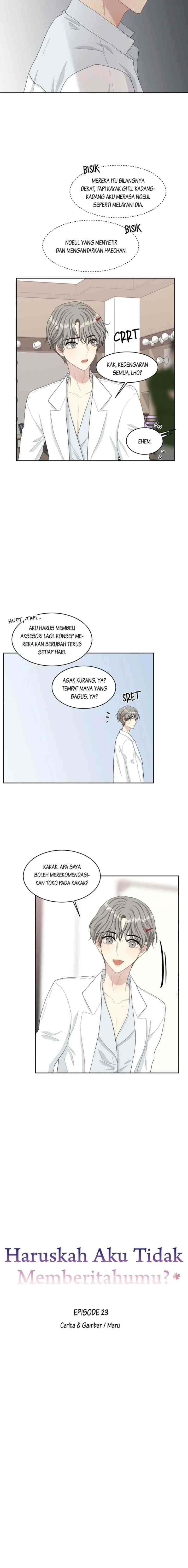 Should I Not Tell? chapter 23 halaman 7