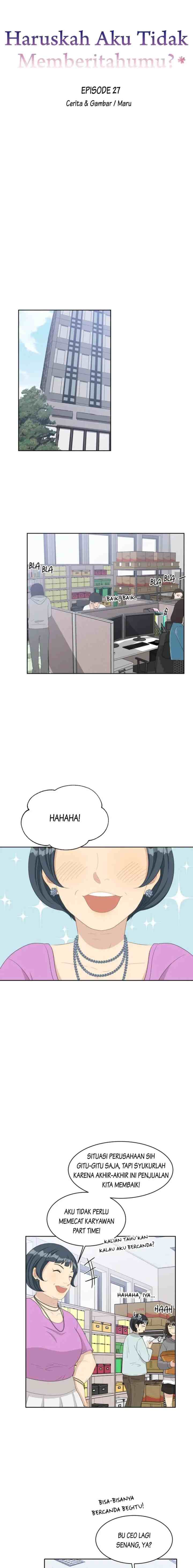 Should I Not Tell? chapter 27 halaman 5
