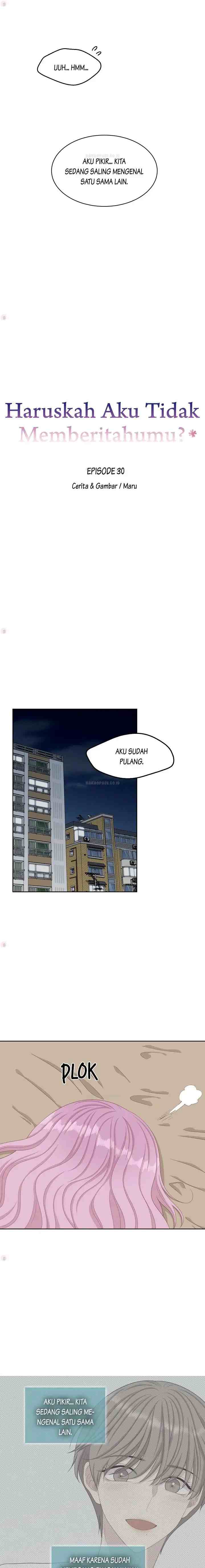 Should I Not Tell? chapter 30 halaman 5