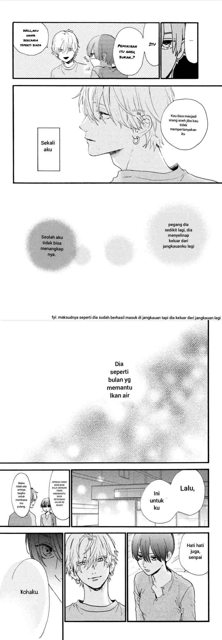 Uruwashi no Yoi no Tsuki chapter 3.2 halaman 9