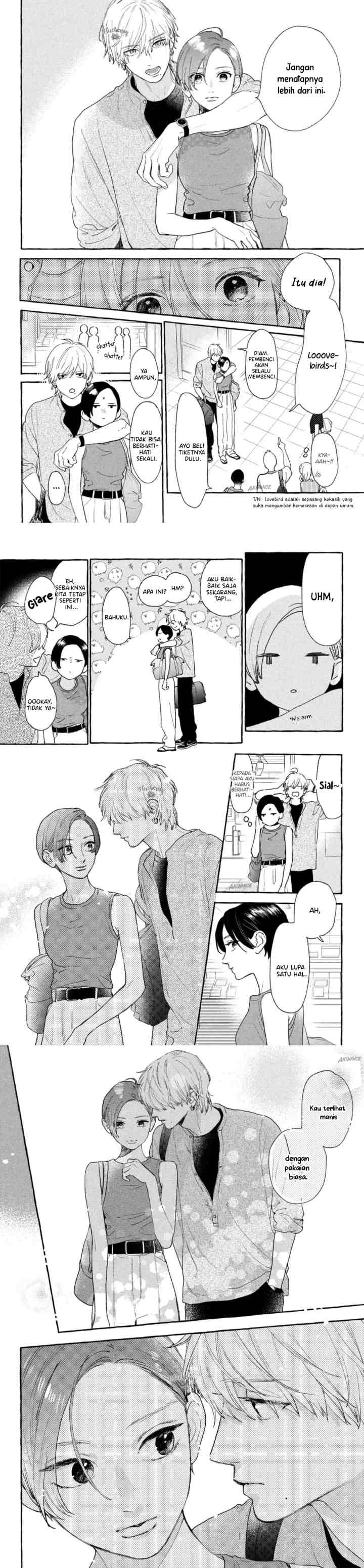 Uruwashi no Yoi no Tsuki chapter 18 halaman 5