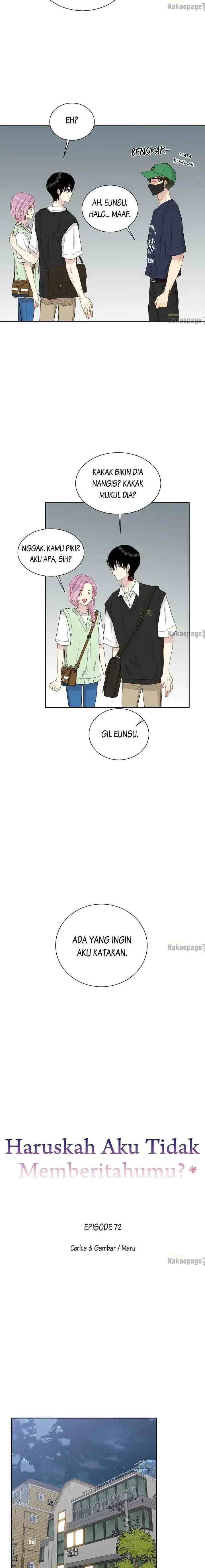 Should I Not Tell? chapter 72 halaman 6