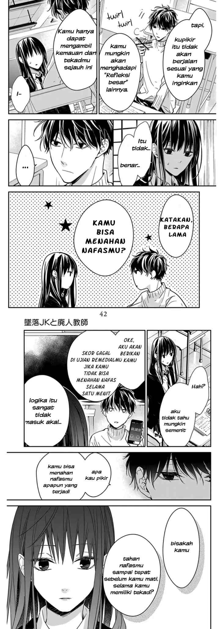 Tsuiraku JK to Haijin Kyoushi chapter 28 halaman 7