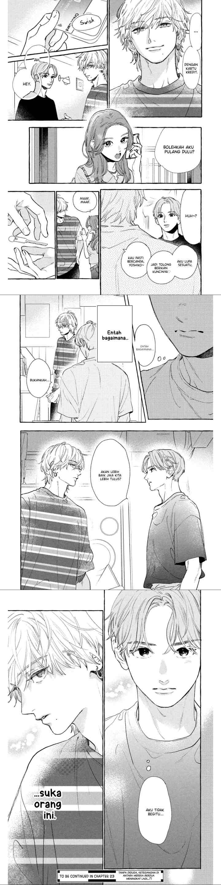 Uruwashi no Yoi no Tsuki chapter 22 halaman 14