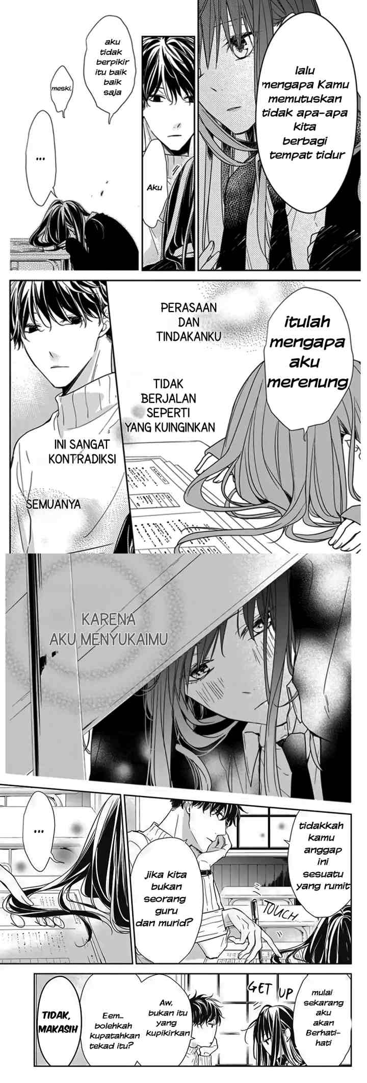 Tsuiraku JK to Haijin Kyoushi chapter 28 halaman 6