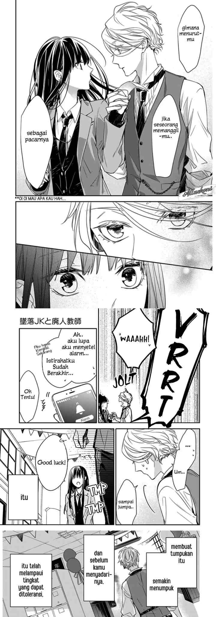 Tsuiraku JK to Haijin Kyoushi chapter 31 halaman 12