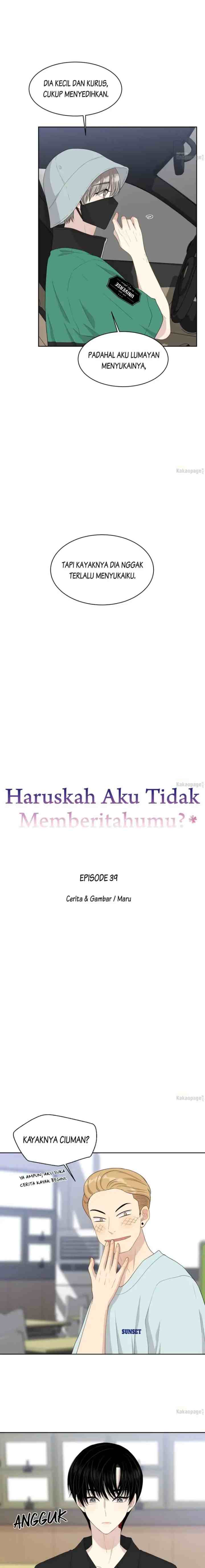 Should I Not Tell? chapter 39 halaman 4