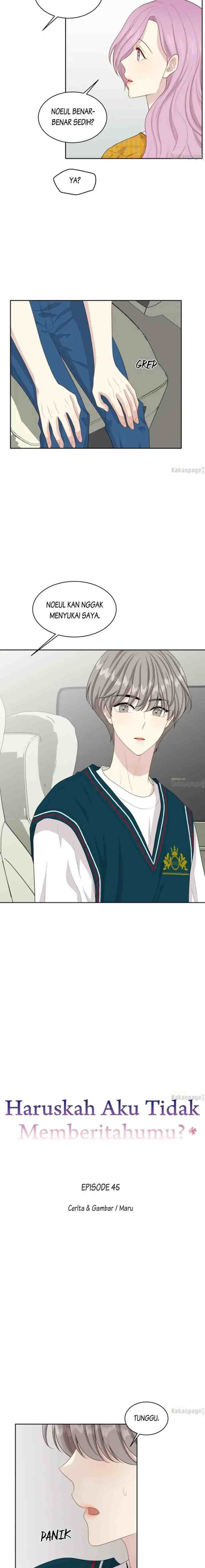 Should I Not Tell? chapter 45 halaman 5