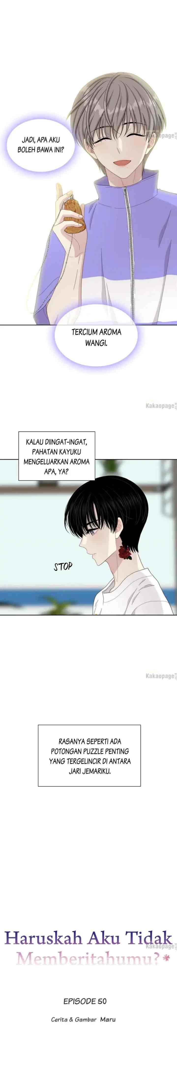 Should I Not Tell? chapter 50 halaman 6