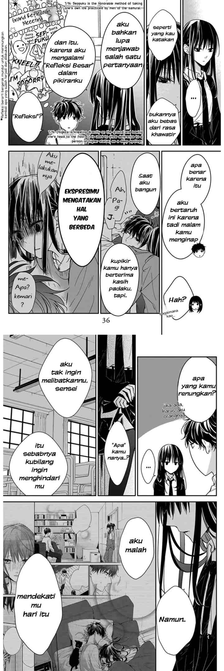 Tsuiraku JK to Haijin Kyoushi chapter 28 halaman 4