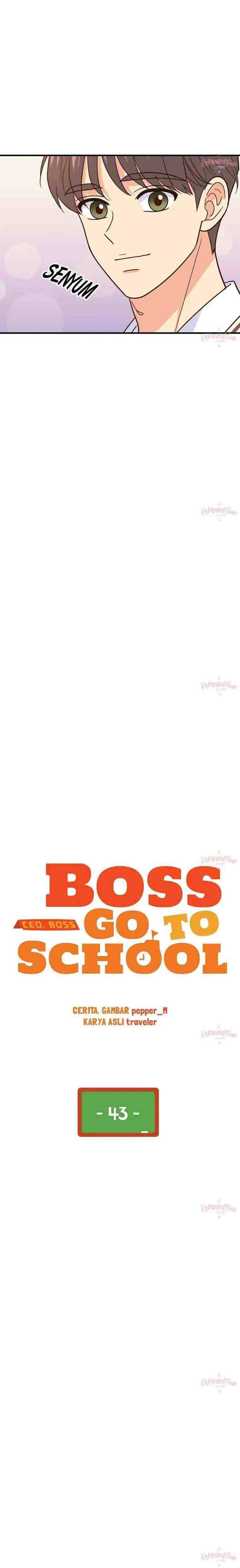 The Boss Go to School chapter 43 halaman 4