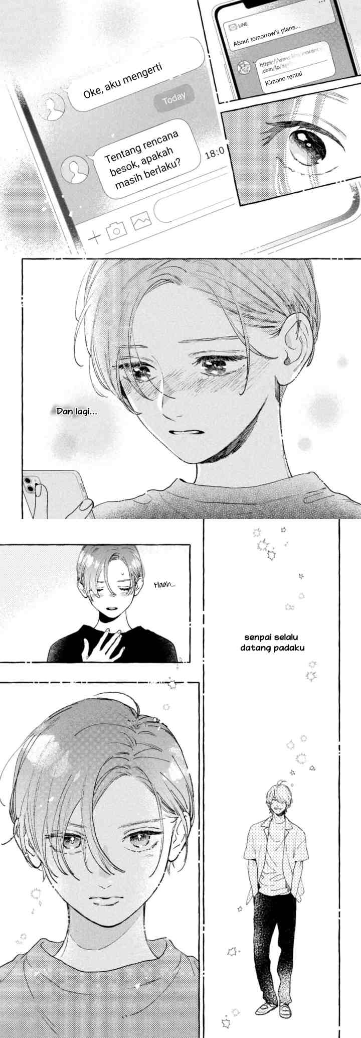 Uruwashi no Yoi no Tsuki chapter 14 halaman 18