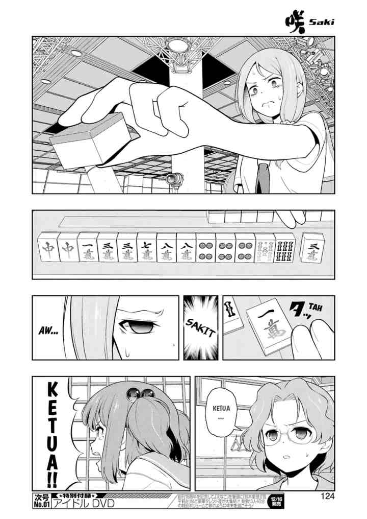 Saki chapter 253 halaman 9