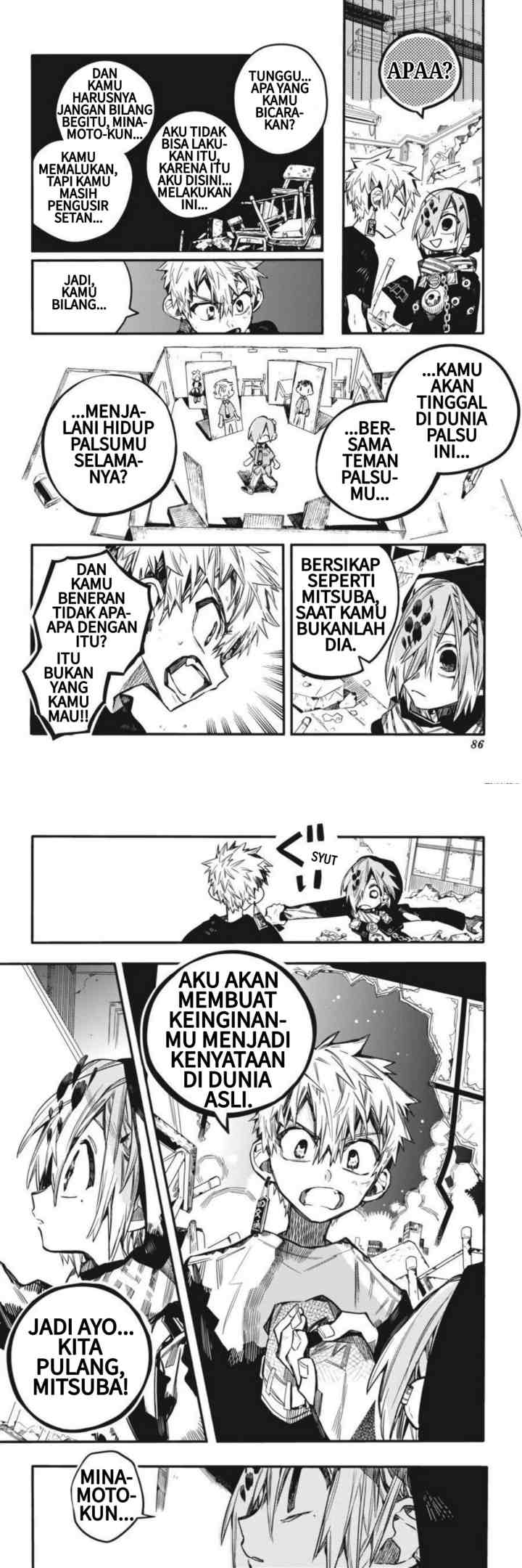 Jibaku Shounen Hanako-kun chapter 48 halaman 8
