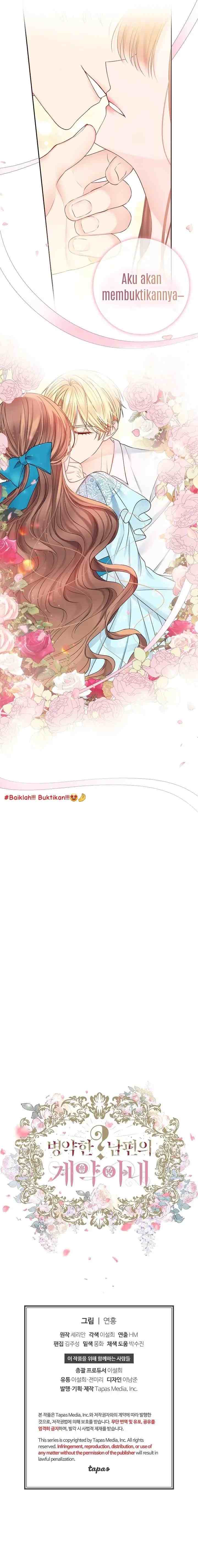 Sickly? Husband's Contractual Wife chapter 28 halaman 14