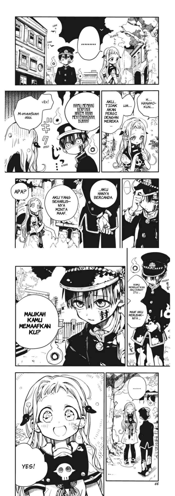 Jibaku Shounen Hanako-kun chapter 17 halaman 6