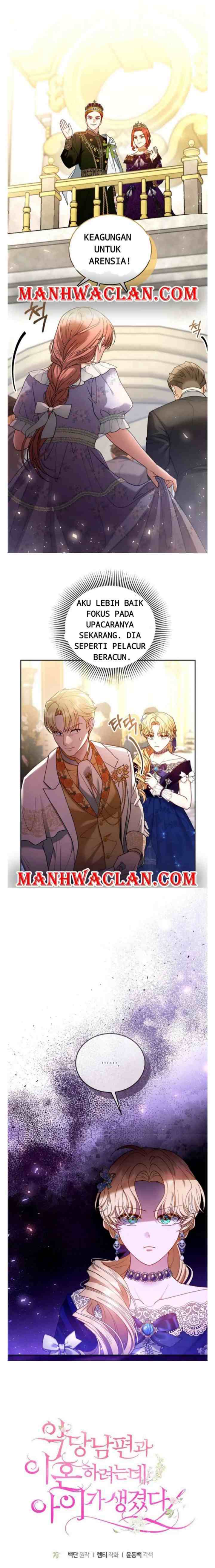 I Am Trying To Divorce My Villain Husband, But We Have A Child chapter 68 halaman 9