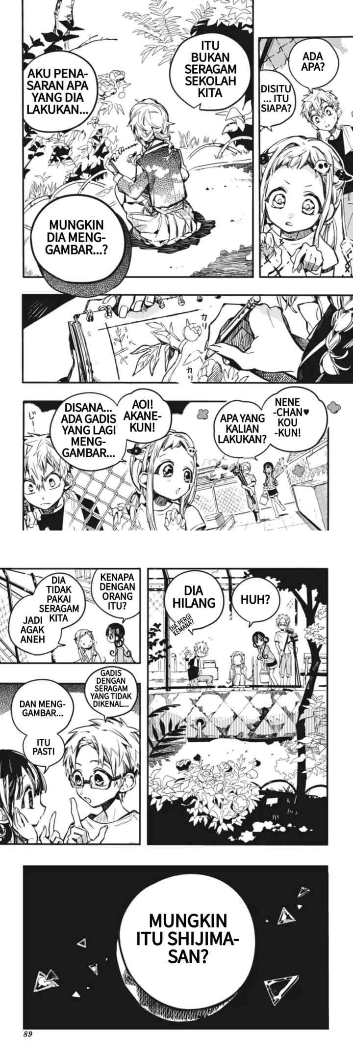 Jibaku Shounen Hanako-kun chapter 43 halaman 11
