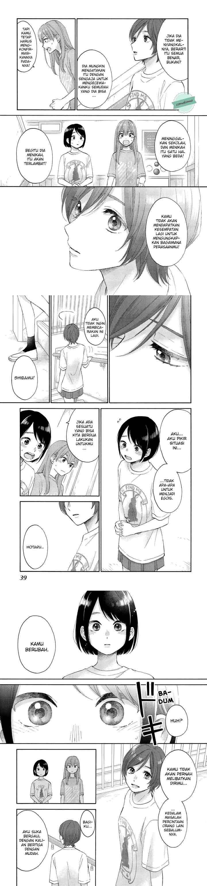 Hananoi-kun to Koi no Yamai chapter 33 halaman 13